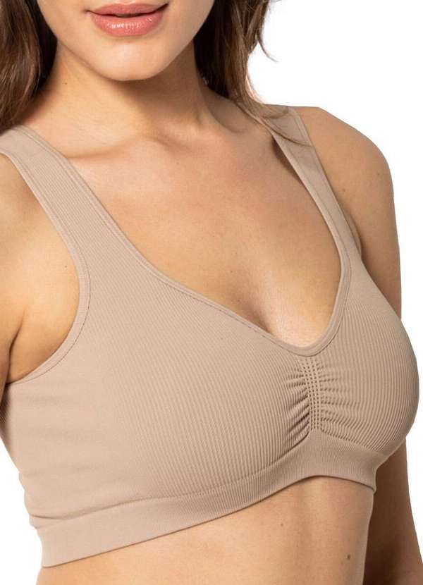 Trifil - Top sem Aro e sem Bojo Trifil 4096 0se8-Macadâmia 3