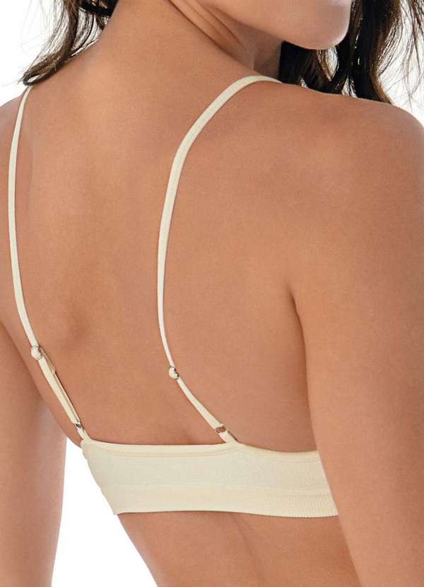 Demillus - Top sem Aro e sem Bojo Ultraleve Demillus 61400 14-Pérola 2