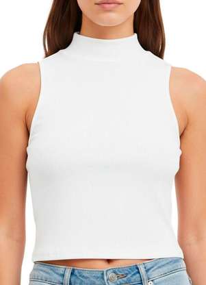 Blusa Feminina Cropped Enfim 1000125323 - ENFIM