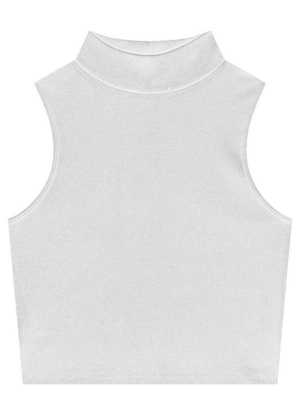 Enfim - Blusa Feminina Cropped Enfim 1000125323 00001-Branca 2