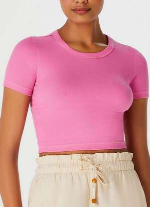 Blusa Feminina Cropped Hering 4f8l - HERING