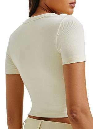 Blusa Feminina Cropped Hering 4f8l - HERING