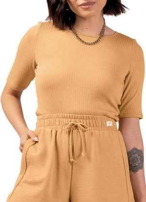 Marialícia - Blusa Feminina Cropped Marialicia 183469 - MARIALÍCIA