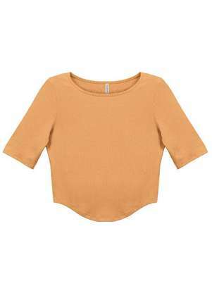 Marialícia - Blusa Feminina Cropped Marialicia 183469 - MARIALÍCIA