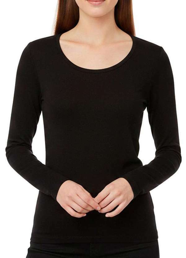 Enfim - Blusa Feminina Justa Enfim 1000065571 00004-Preto
