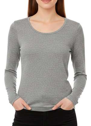 Blusa Feminina Justa Enfim 1000065571 - ENFIM