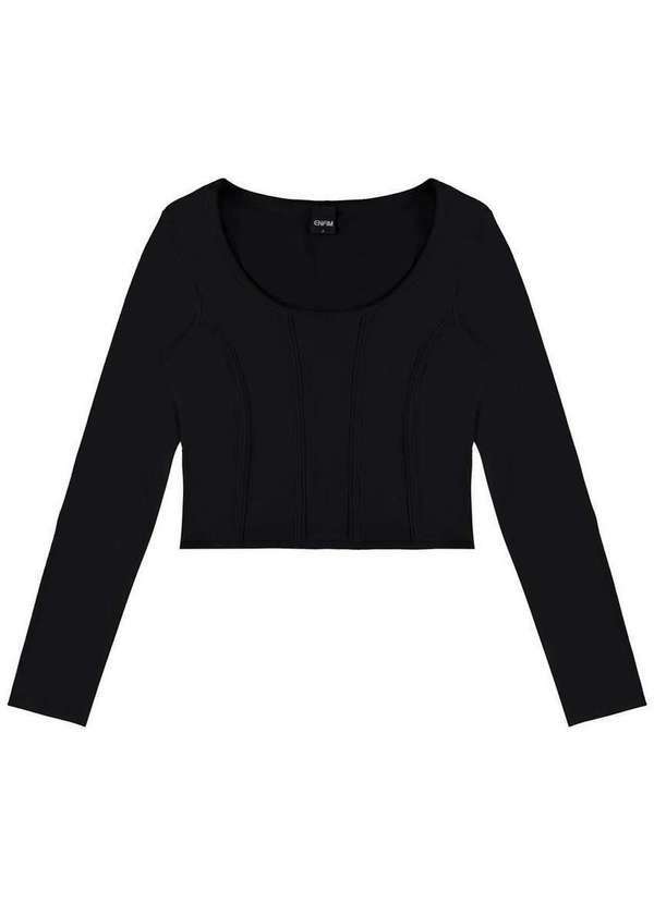 Enfim - Blusa Feminina Enfim 1000117291 00004-Preto