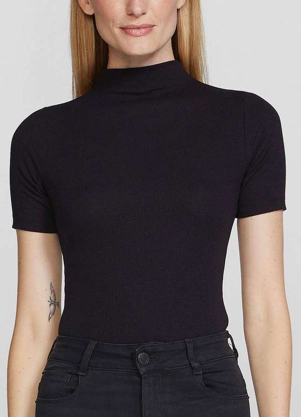 Hering - Blusa Feminina Hering 4ezv N10-Preta
