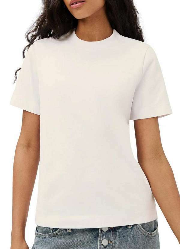 Hering - Blusa Feminina Hering 4h2v Nm2-Bege-Mescla