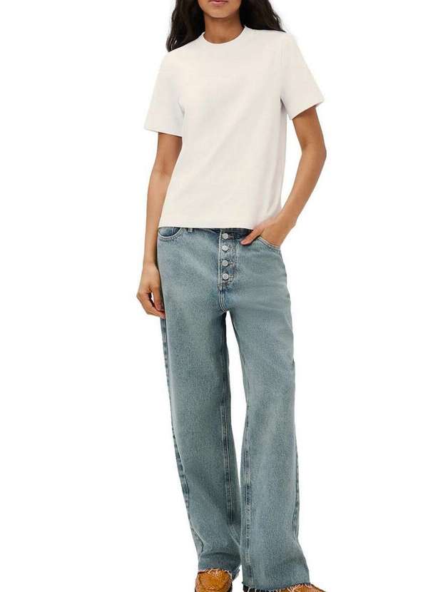 Hering - Blusa Feminina Hering 4h2v Nm2-Bege-Mescla 3