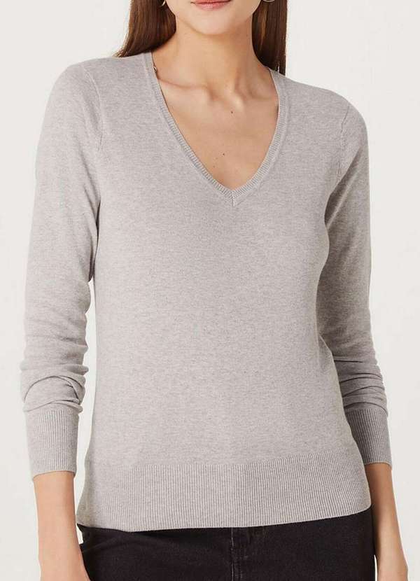 Hering - Blusa Feminina Hering K0wh M2h-Mescla