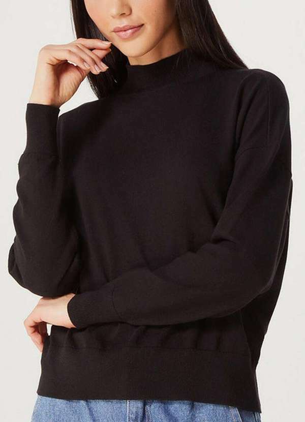 Hering - Blusa Feminina Hering K4je 1a-Preto