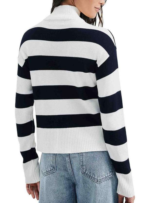 Hering - Blusa Feminina Hering K5gx 1a-Preto-Branco 2