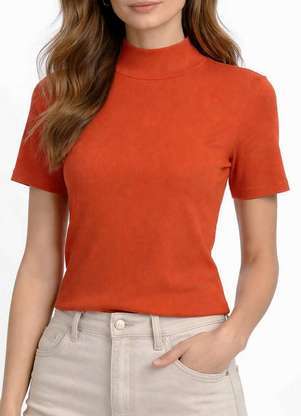 Blusa Feminina Justa Enfim 1000121520 - ENFIM