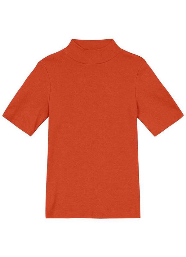 Enfim - Blusa Feminina Justa Enfim 1000121520 02634-Laranja 2