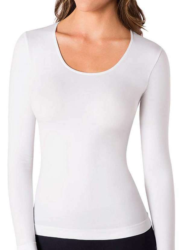 Lupo - Blusa Feminina Loba 45184-001 111-Branca