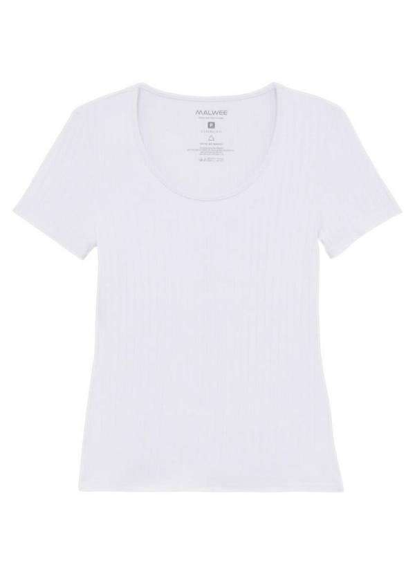 Malwee - Blusa Feminina Malwee 1000050615 00001-Branco 4