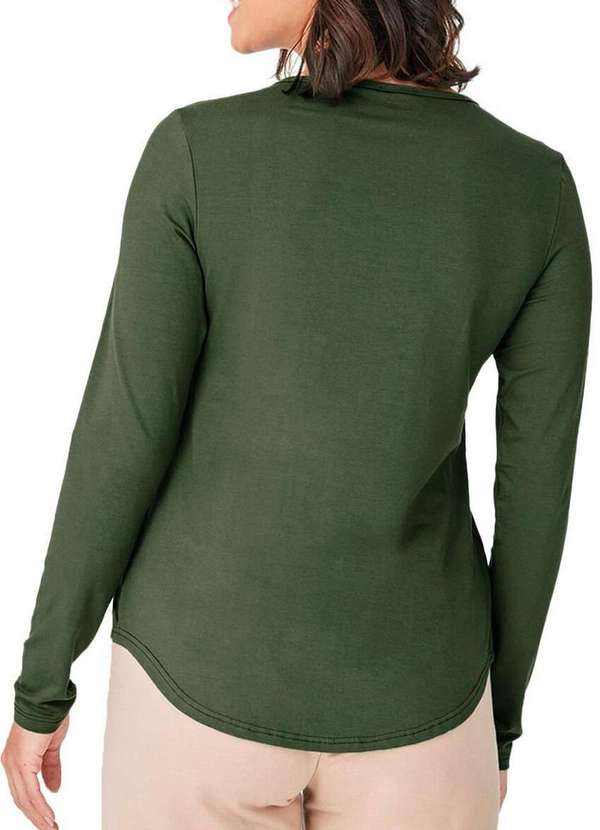 Malwee - Blusa Feminina Malwee 1000050980 00609-Verde 2
