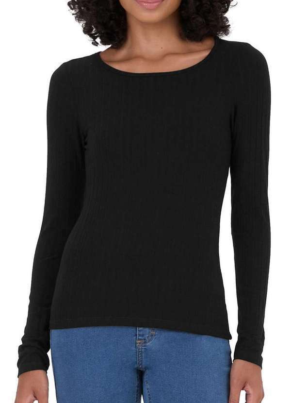 Malwee - Blusa Feminina Malwee 1000054827 00004-Preto