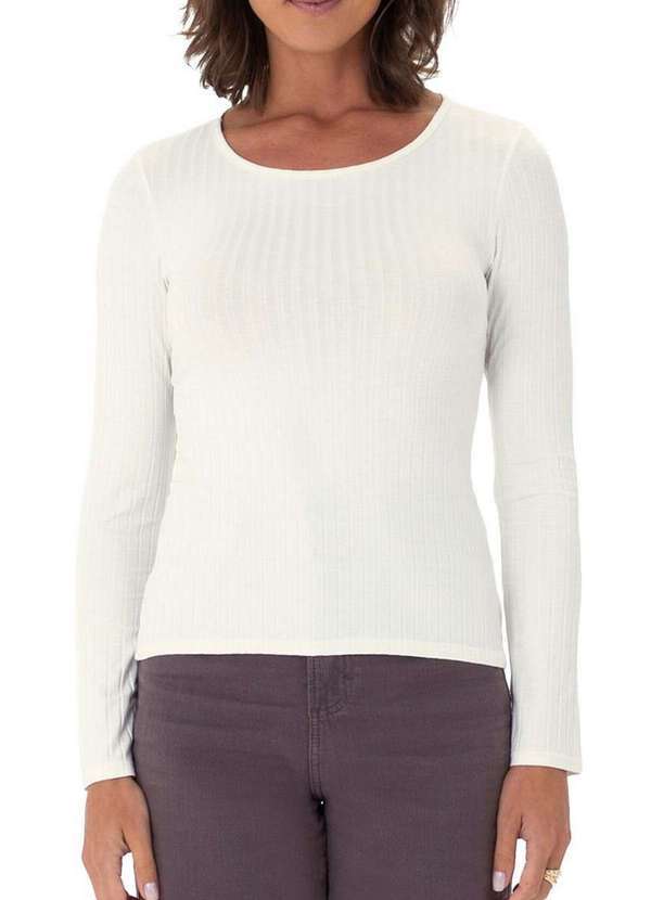 Malwee - Blusa Feminina Malwee 1000054827 01739-Off-White