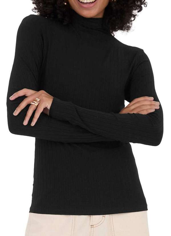 Malwee - Blusa Feminina Malwee 1000069218 00004-Preto