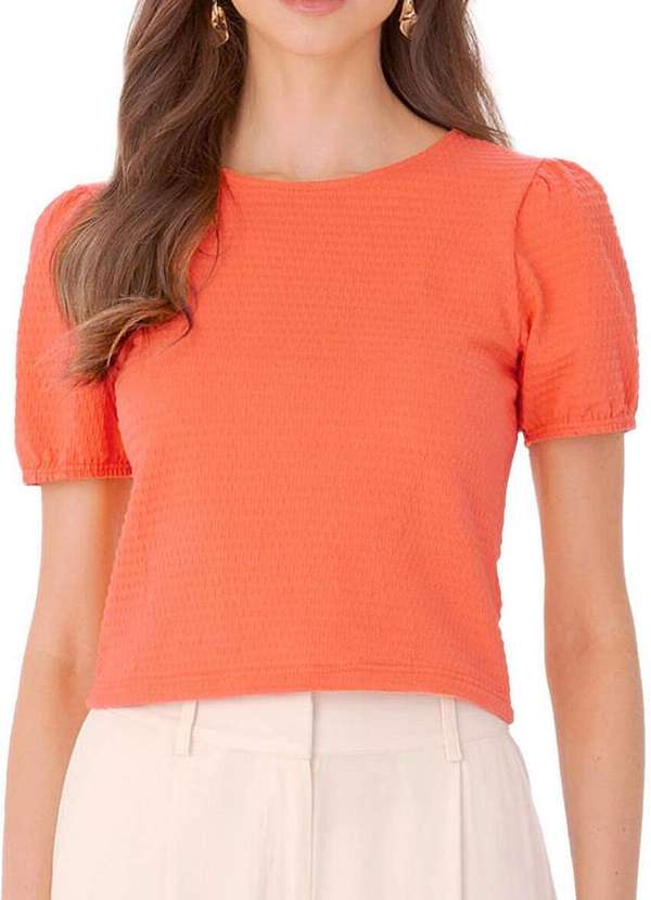 Malwee - Blusa Feminina Malwee 1000120863 02100-Laranja