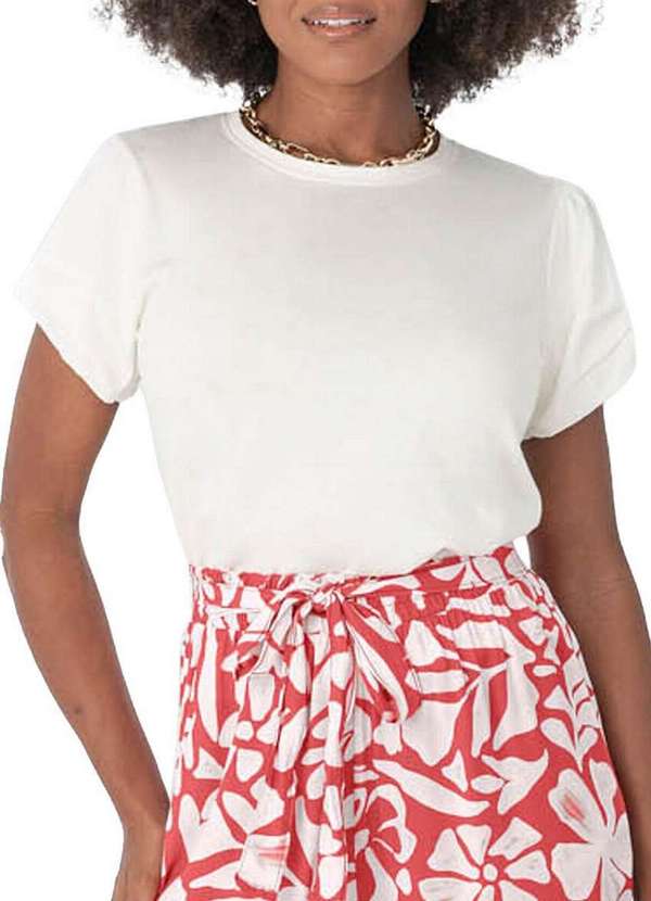 Malwee - Blusa Feminina Malwee 1000120864 01739-Off-White