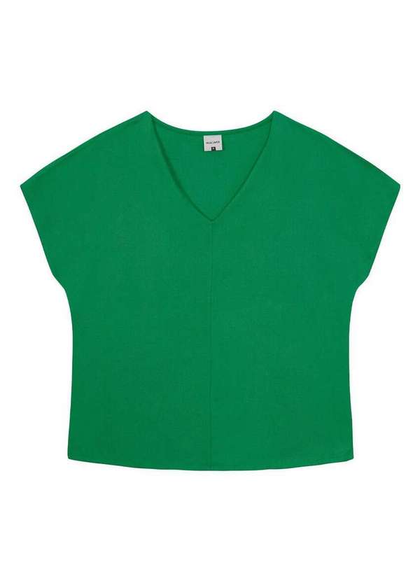 Malwee - Blusa Feminina Malwee 1000120872 01983-Verde-Escuro 5