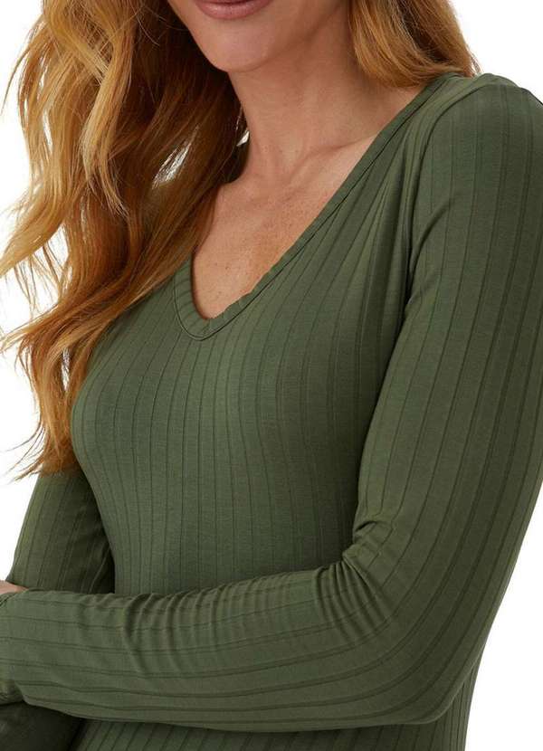 Malwee - Blusa Feminina Malwee 1000121239 00005-Verde 3