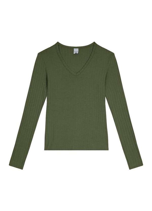 Malwee - Blusa Feminina Malwee 1000121239 00005-Verde 4