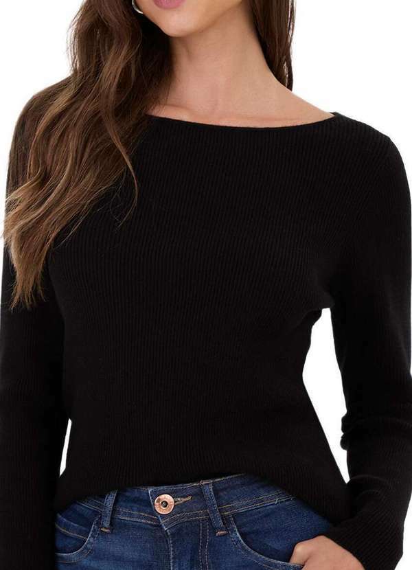 Malwee - Blusa Feminina Malwee 1000124690 00004-Preto 3