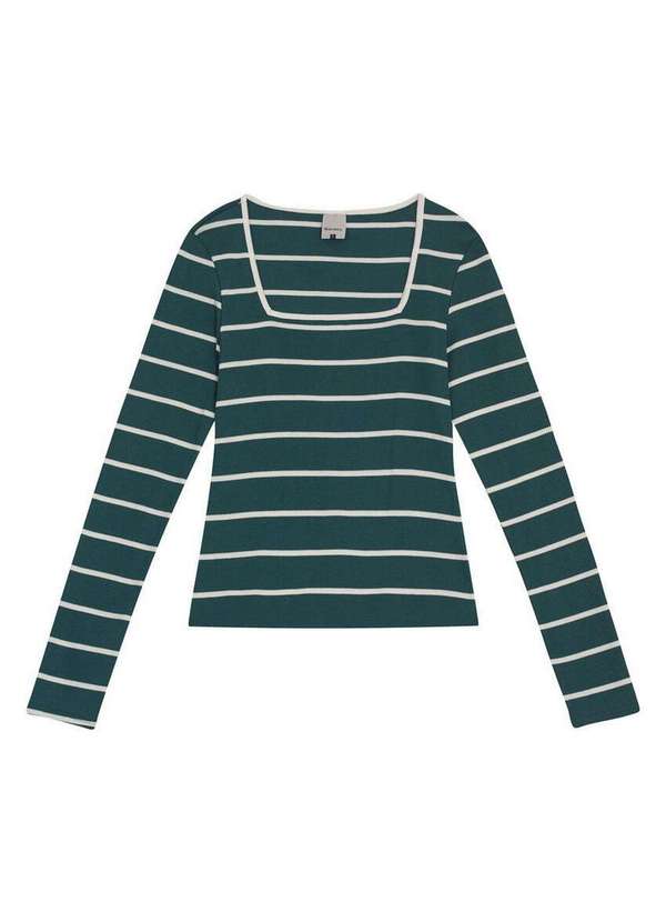 Malwee - Blusa Feminina Malwee 1000128704 D023t-Verde 3