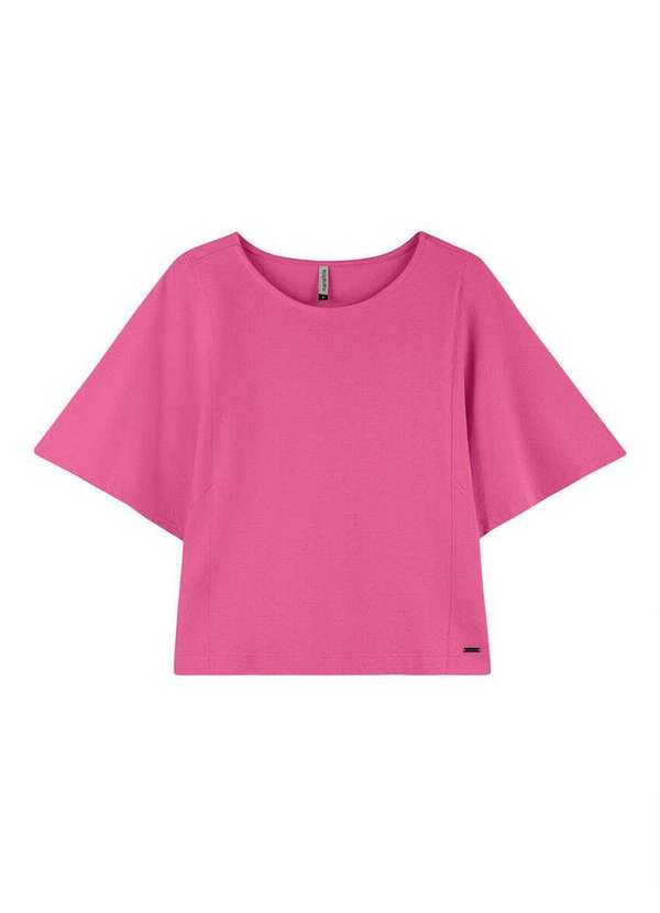 Marialícia - Blusa Feminina Marialicia 183155 4526-Rosa-Boneca