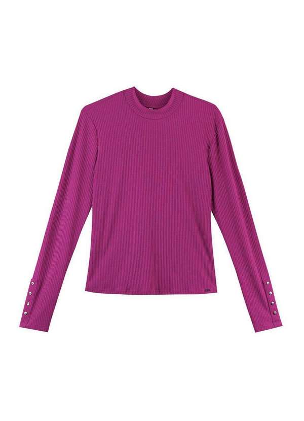 Marialícia - Blusa Feminina Marialicia 183285 4921-Fúcsia