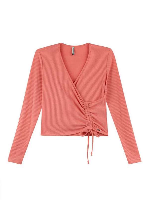 Marialícia - Blusa Feminina Marialicia 183299 3014-Salmão-Rum 2