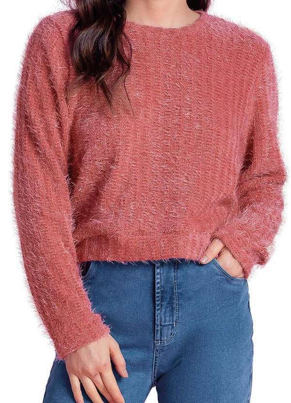 Marialícia - Blusa Feminina Marialicia 183329 4029-Rosê