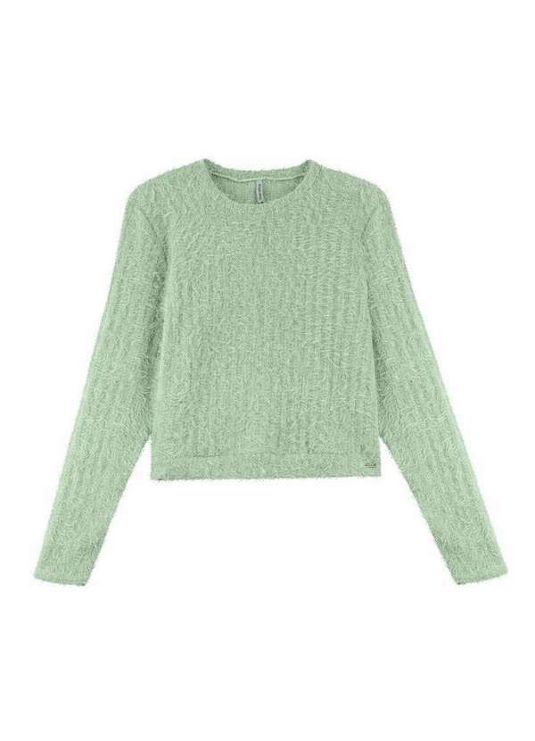 Marialícia - Blusa Feminina Marialicia 183329 5012-Verde-Menta