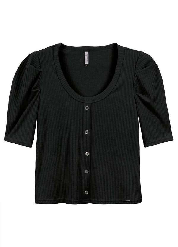 Marialícia - Blusa Feminina Marialicia 183481 7001-Preto 2