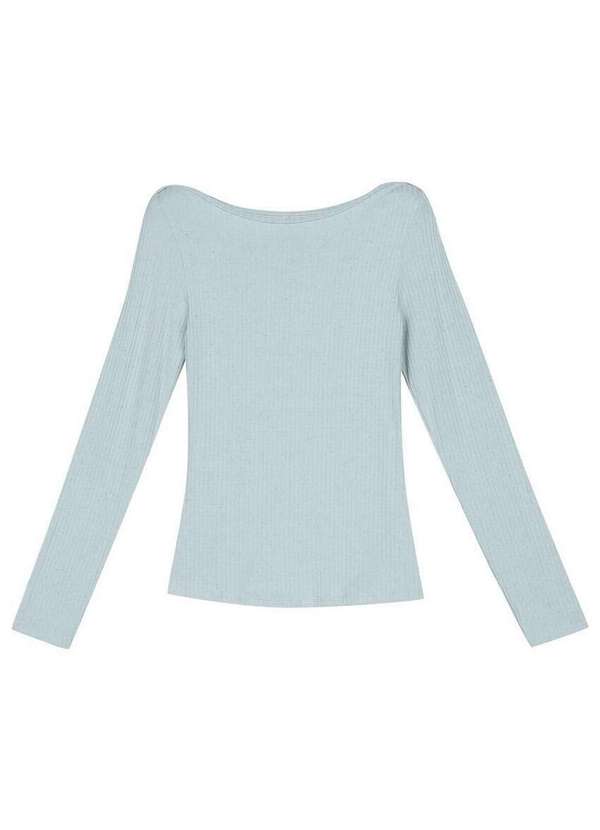 Marialícia - Blusa Feminina Marialícia 183947 6112-Azul