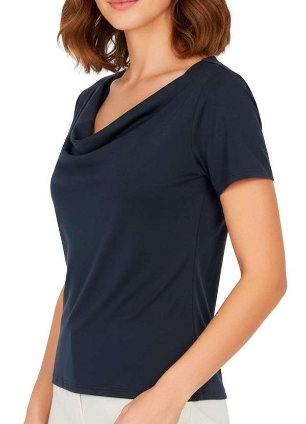 Marialícia - Blusa Feminina Marialicia 184264 6751-Marinho