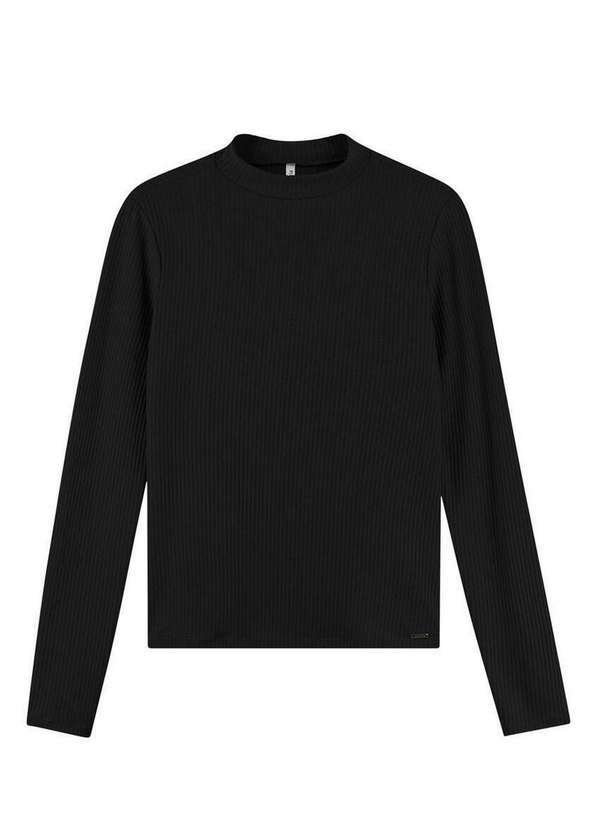 Marialícia - Blusa Feminina Marialicia 52119 Plus Size 7001-Preto