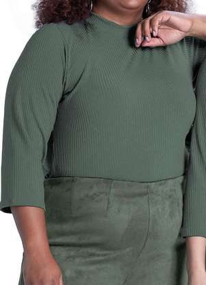 Marialícia - Blusa Feminina Marialicia 52235 Plus Size - MARIALÍCIA