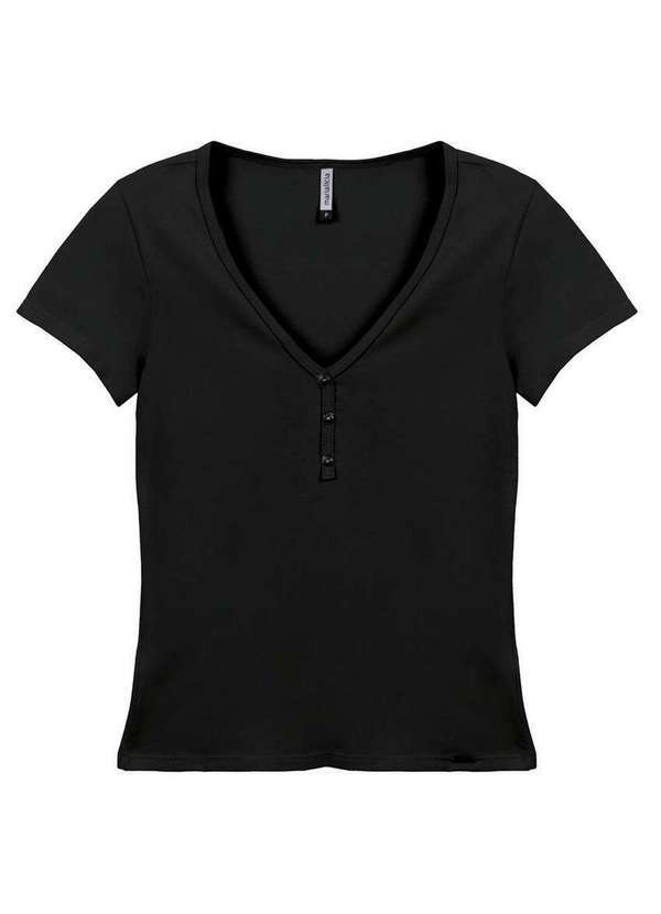 Marialícia - Blusa Feminina Marialicia 52244 7001-Preto