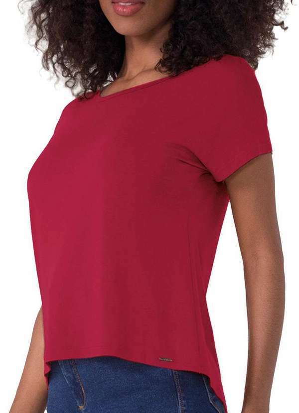 Marialícia - Blusa Feminina Marialicia 52250 4547-Vermelho