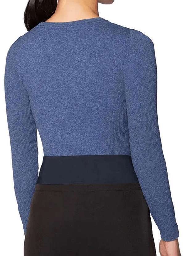 Lupo - Blusa Feminina Melange Loba 45280-001 2660-Azul 2