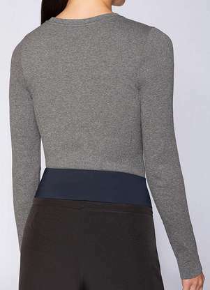 Lupo - Blusa Feminina Melange Loba 45280-001 - LUPO