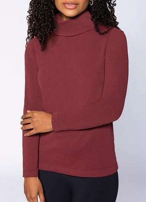Lupo - Blusa Feminina Melange Loba 45283-001 - LUPO