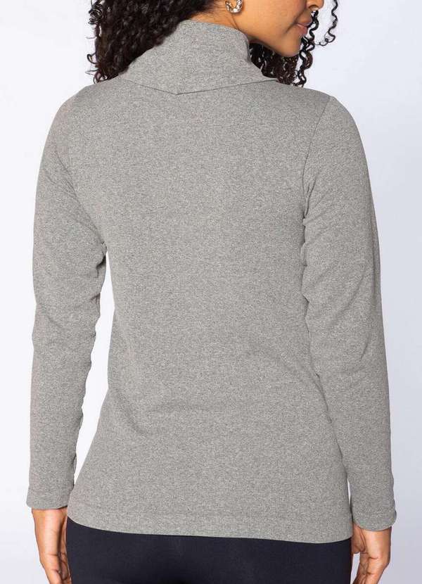 Lupo - Blusa Feminina Melange Loba 45283-001 6760-Khaki 2