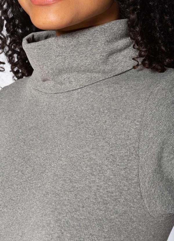 Lupo - Blusa Feminina Melange Loba 45283-001 6760-Khaki 3