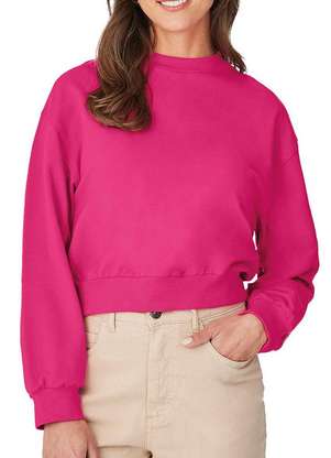 Blusa Feminina Moletom Malwee 1000117661 - MALWEE